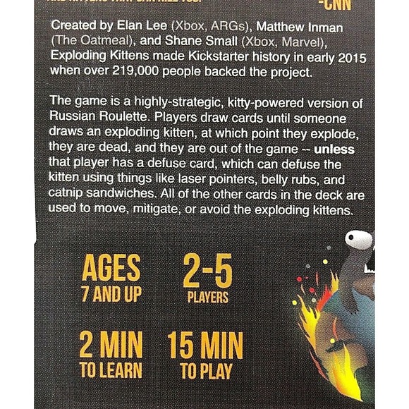 Exploding‎ Kittens Card Game NEW - Picture 3 of 3